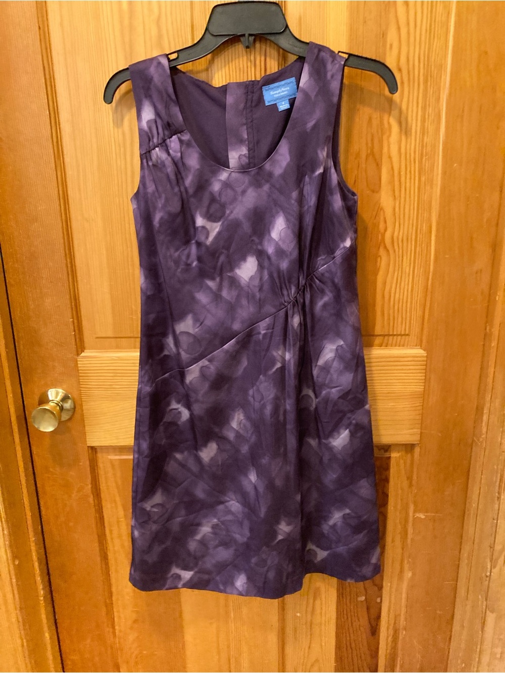 Simply Vera Vera Wang Purple Sleeveless Midi Dress